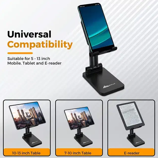 Plastic Tabletop Mobile Stand, Multicolor