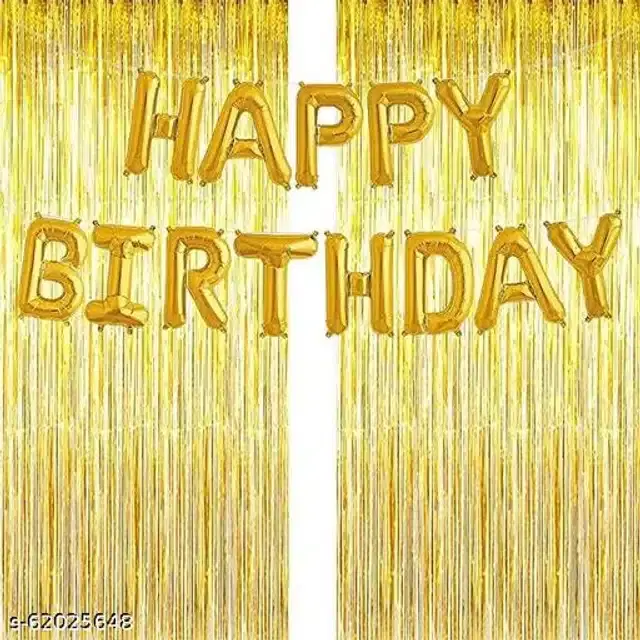 Birthday Party Decoration Kit, Multicolor, Set of 3