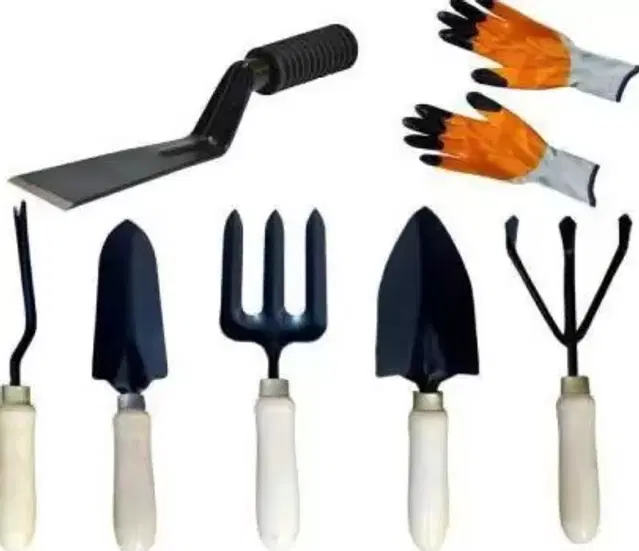 Gardening Tools Set, Multicolor, Set of 7