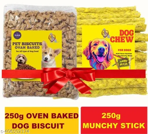 Value Biscuits and Munchy Sticks for dogs, 250g ,(Pack Of 1)