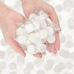 Microfiber 60 Pcs Coin Tissues, Set of 1