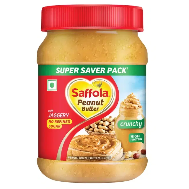 Saffola Crunchy Peanut Butter With Jaggery 850 g