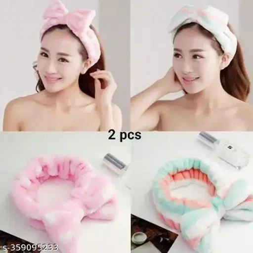 Fabric Headbands for Women (Multicolor, Pack of 4)