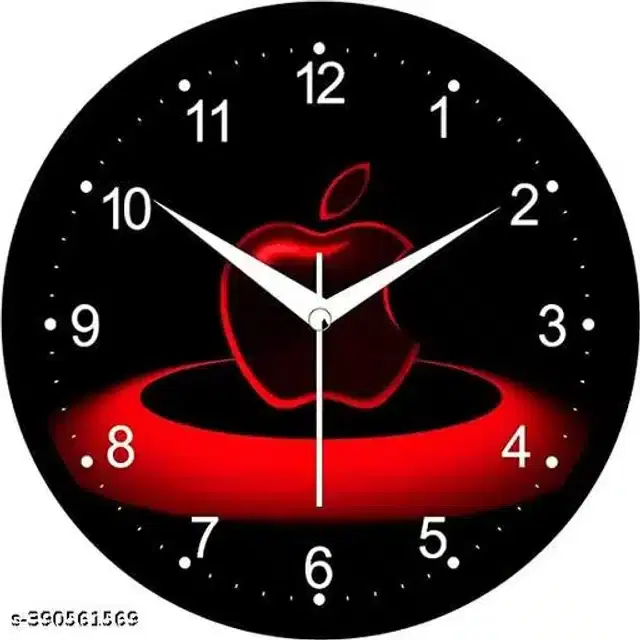 Analog Wall Clock for Home, Multicolor