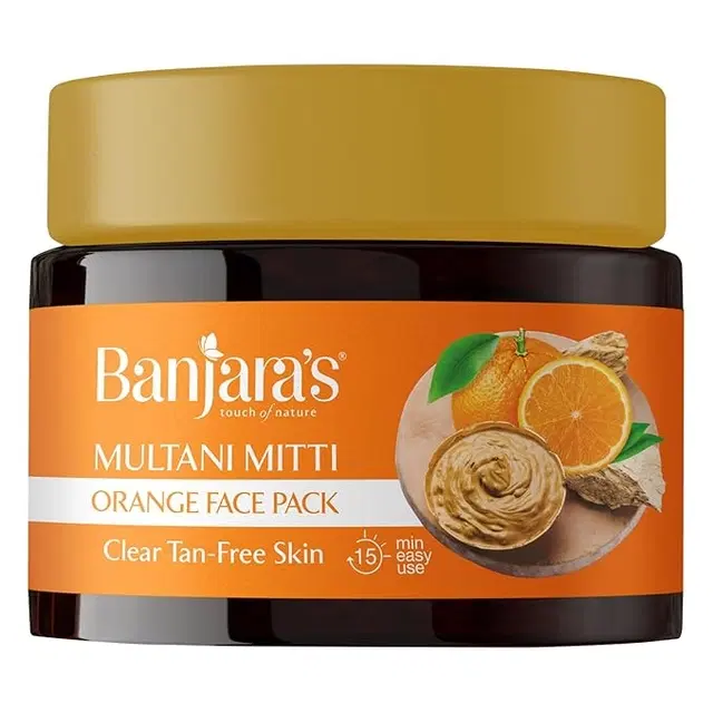 Banjara's Multani Mitti Orange Face Pack 100 g