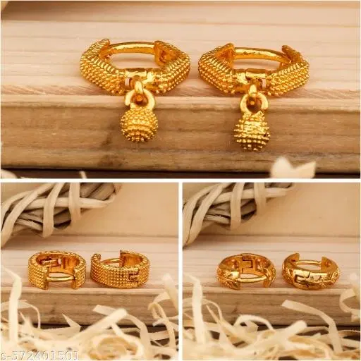 High Quality Earrings/Studs/Bali Combo