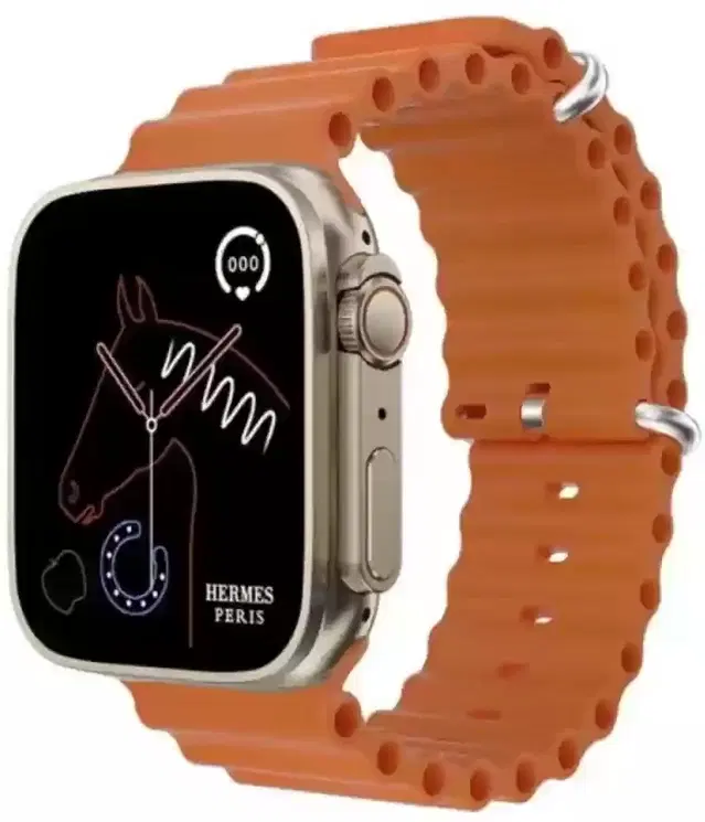 Silicone T800 Ultra Smartwatch, Orange