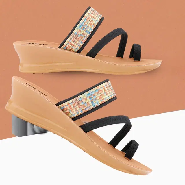 Slipers for Women, Black (5)