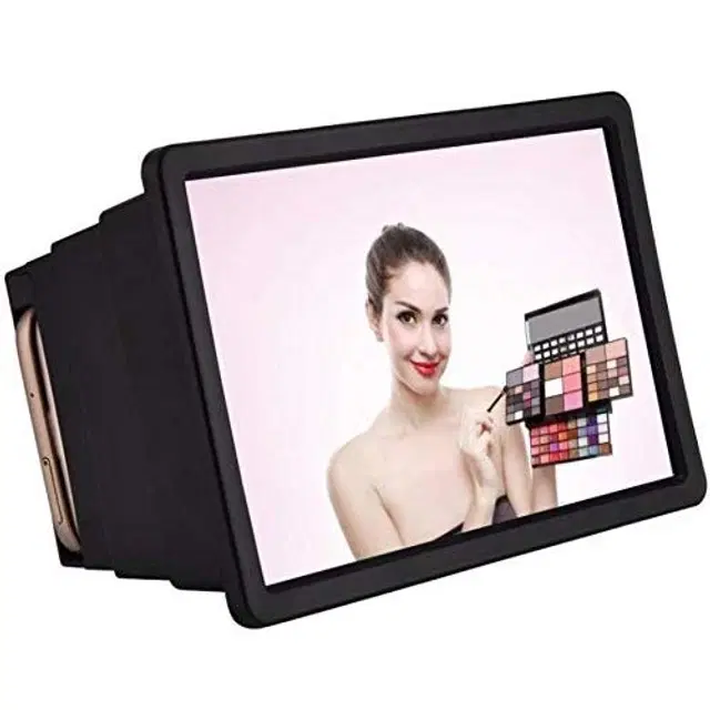 ABS Plastic 3D HD Mobile Phone Magnifying Screen Enlarger, Multicolor