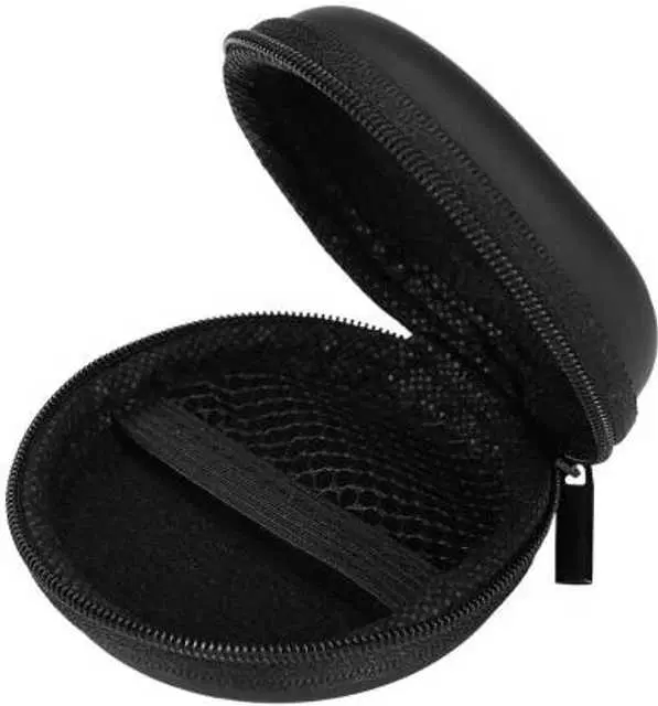 Protector Case Pouch For Headphone, Black, R-189