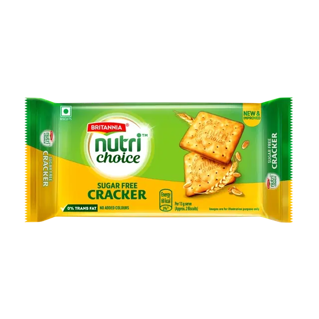 Britannia Nutri Choice Sugar Free Cracker 295 g