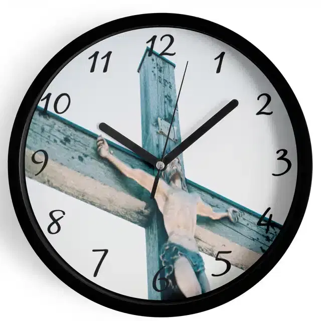 Analog Wall Clock, Multicolor, 7 inches