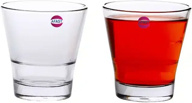 Fancy Water & Wine Glass, 150 ml, Pack of 2