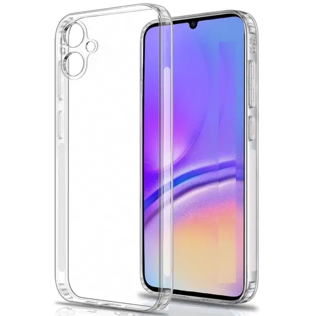 Rubber Mobile Back Cover for Tecno Spark Go 2, Transparent