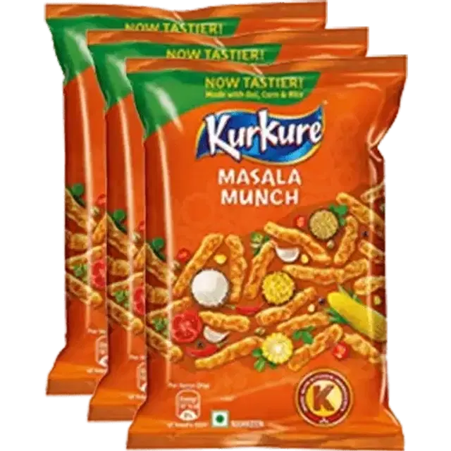 Kurkure Masala Munch 3X41.5 g (Set Of 3)