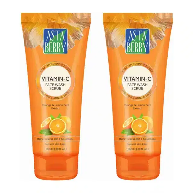 Astaberry Vitamin C Face Wash , Pack of 2, 60 ml