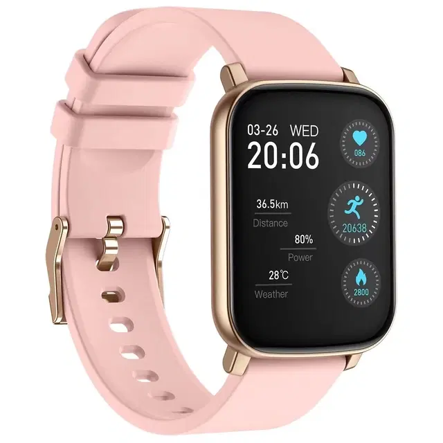 T500 Smart Watch with Calling Function for Men & Women, Pink