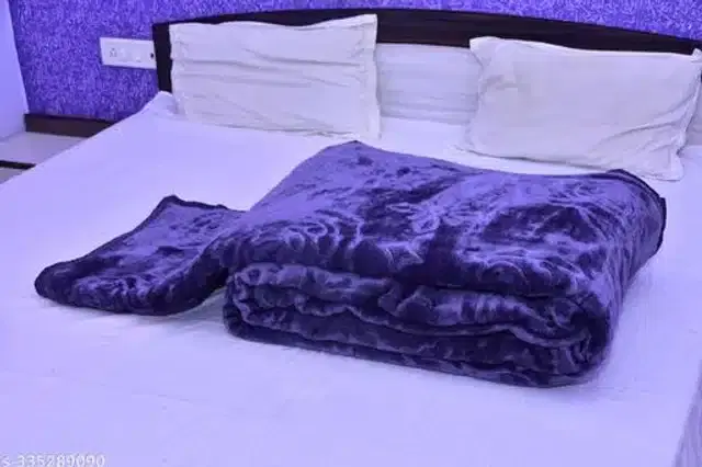 Microfiber Single Bed Blanket, Multicolor