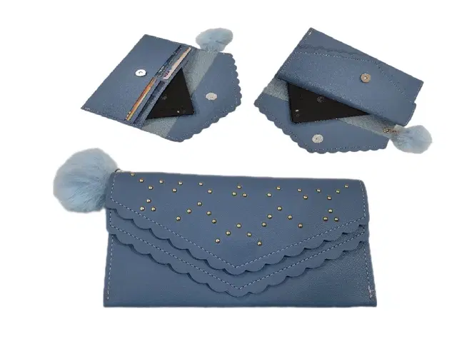 Women Clutch, Navy, Style- 10, One