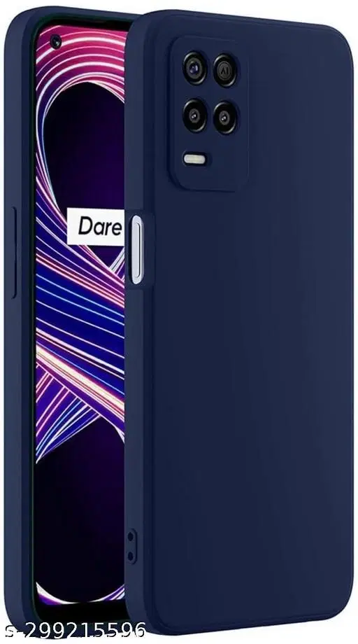 Silicone Mobile Cover for Realme 8S 5G / 8 5g / Narzo 30 5G, Multicolor