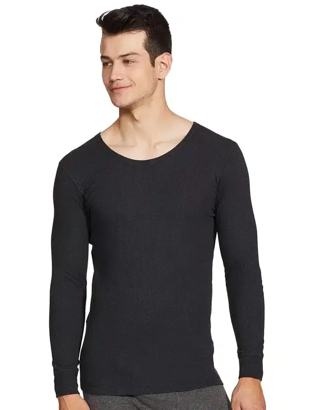 Dixcy Scott Thermal Topwear for Men (Dark Grey, 75)