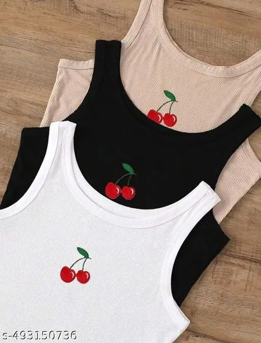 Lycra Top for Women, Black (XS)