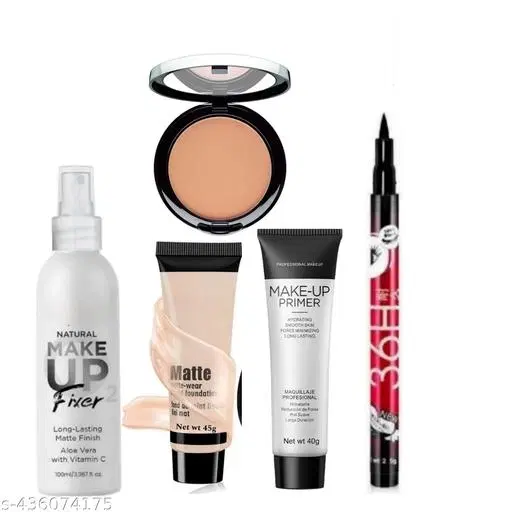 Long Lasting Makeup Fixer,Primer,Foundation,Eyeliner,Compact Powder