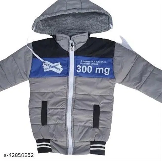 Polyester Jacket for Boys (Multicolor, 18-24 Months)
