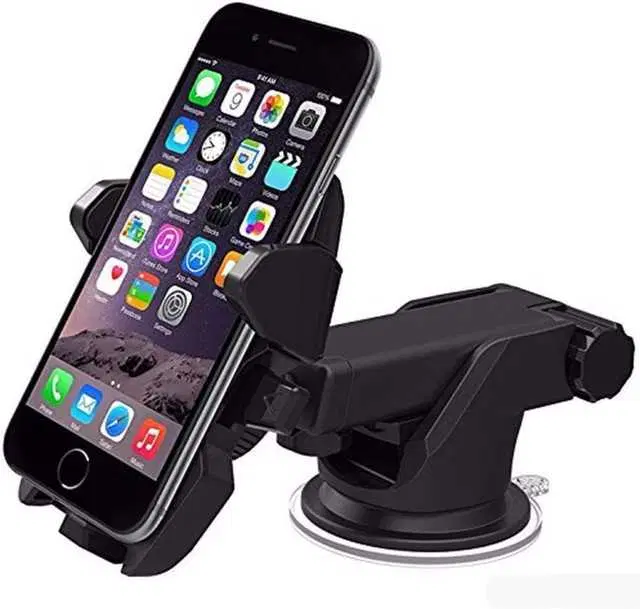 Car Mount Mobile Holder for Windshield & Dashboard Grip fits Any Smartphones, A-9