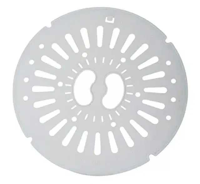 Plastic Spinner Cap Safety Cover For Semi Automatic Washing Machine, White