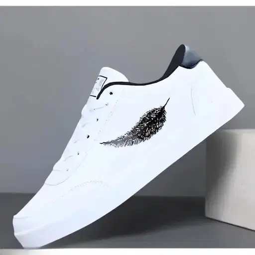 Sneakers for Men (White, 5)