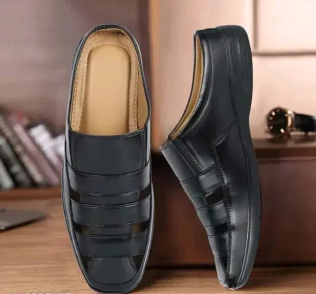 Sandals for Men, Black (6)