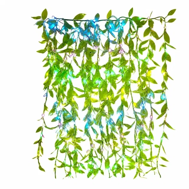 Decorative Light With Artifical Leaf