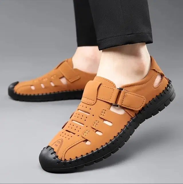 Sandals for Men, Tan (9)