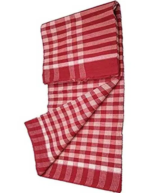 Cotton Gamcha Bath Towel, Pack Of 1, 70X35 Inch, Mo-070