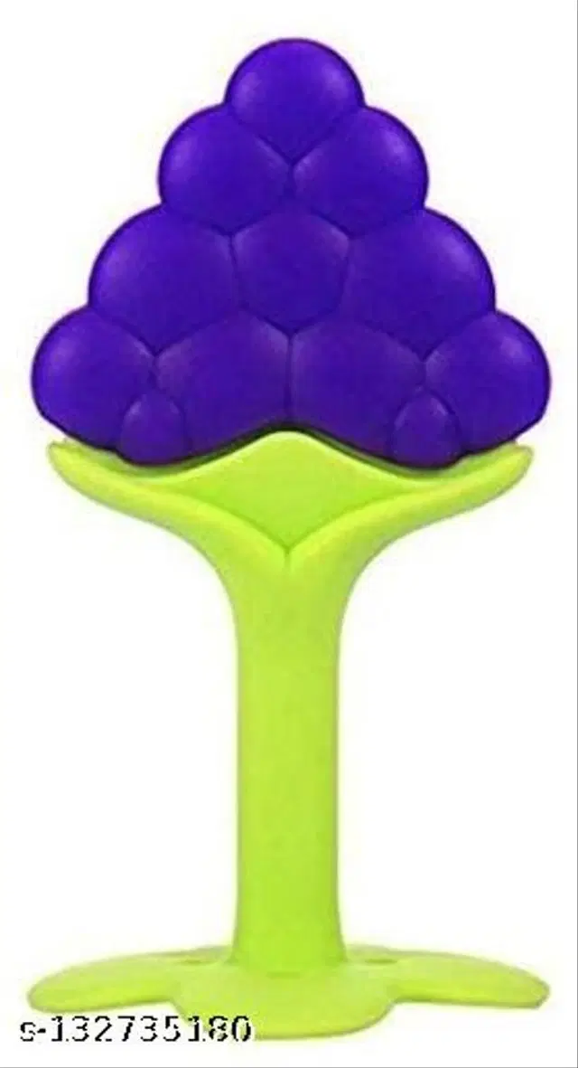Silicone Teether for Baby, Blue & Green