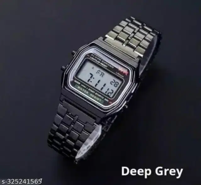 Digital Watch for Men (Multicolor)