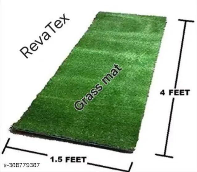Artificial Grass Doormat, Green, 1.5x4 Feet