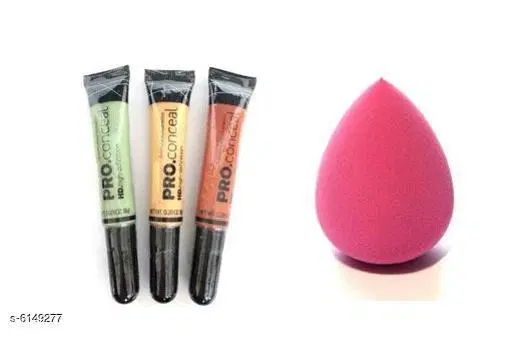 Face Makeup Combo, Multicolor, Set of 1