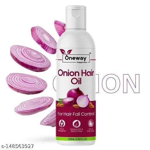 Oneway Happiness Herbal Onion Hair Oil (100 ml)