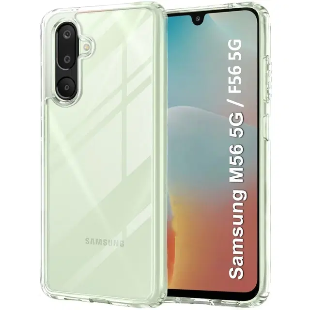Silicon Back Cover For Samsung M56 5G / F56 5G, Transparent