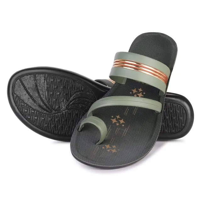 Flats for Women, Green (5)