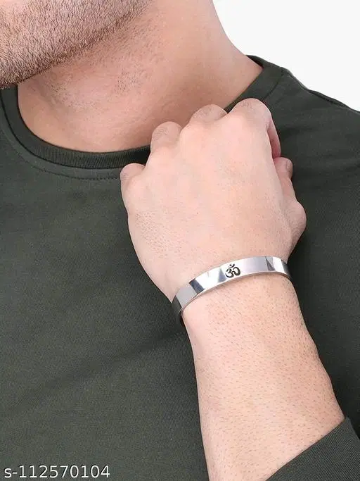 Stainless Steel Kada Bracelet for Men