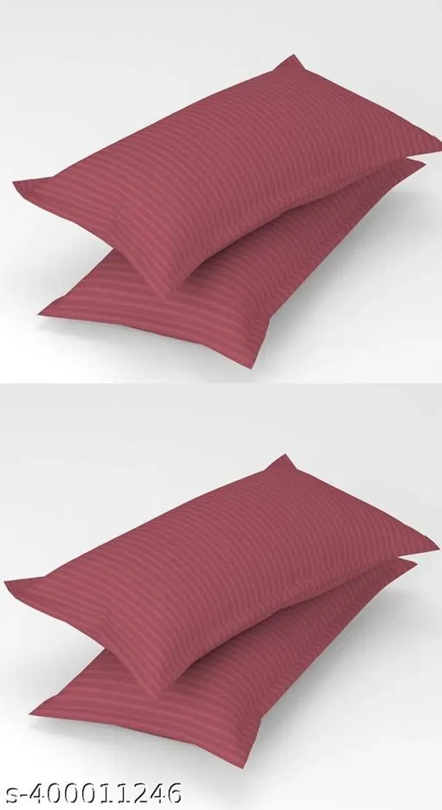 Satin Pillow Covers, Multicolor, 18x28 inches, Pack of 4