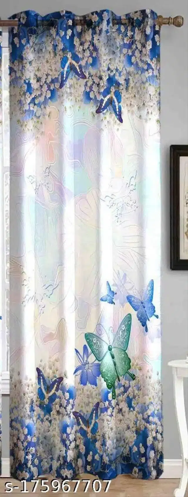 Curtains for Door, Multicolor, 5 Feet