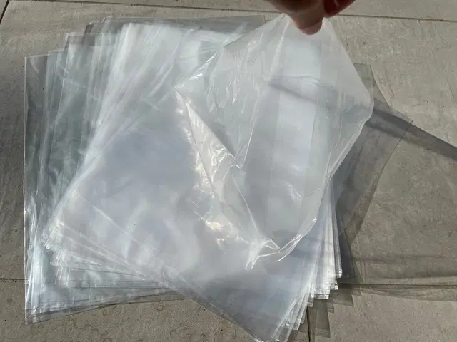 Dust Cover Poly Bags, Transparent, Pack of 70