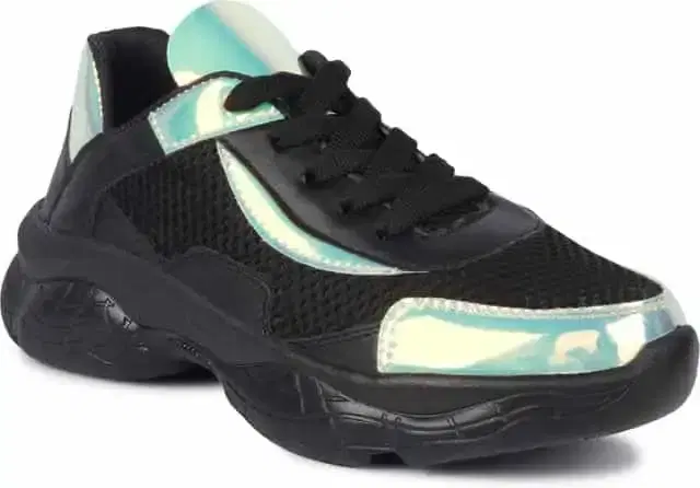 Longwalk Sports Running shoes for Womens (Black, 40) (W-Rambo)