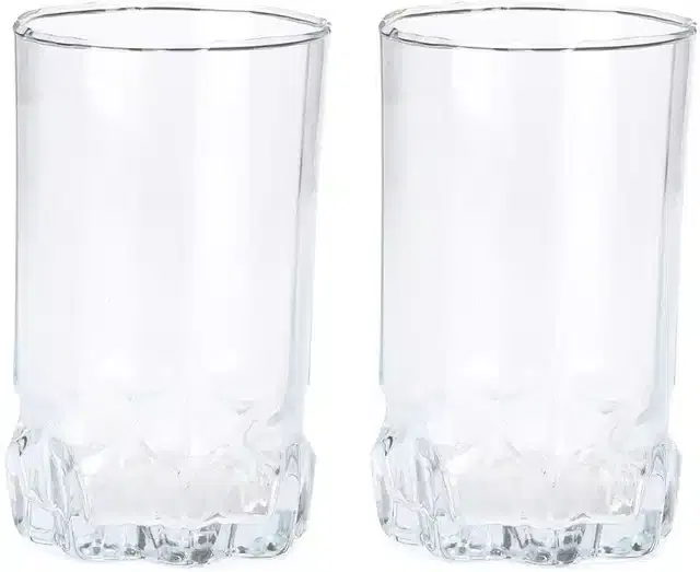Liquor cum Cocktail Glasses, Transparent, 300 ml, Pack of 2