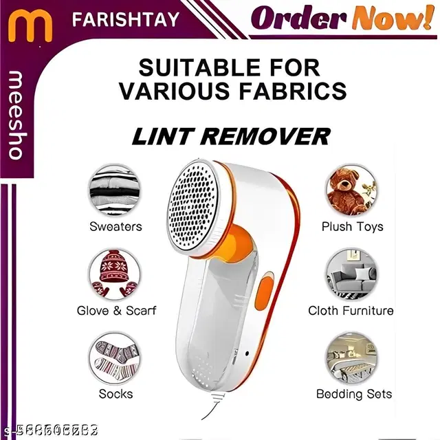 Lint Remover For Clothes ,Multicolour,(Pack Of 1)