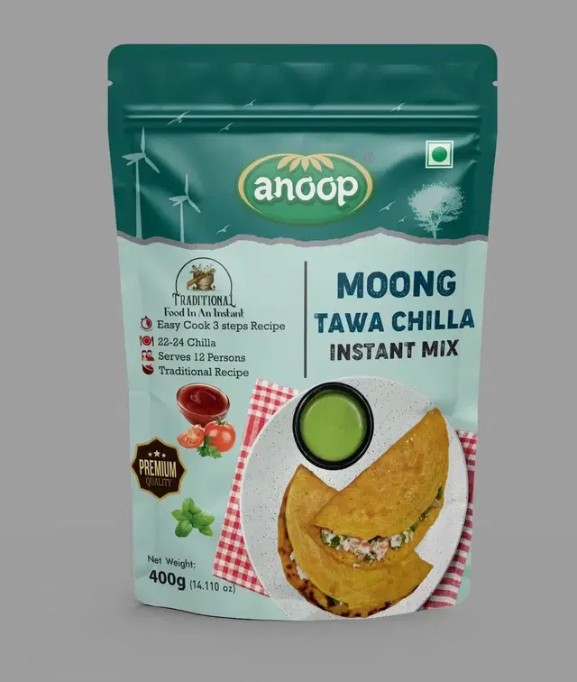 Anoop Moong Tawa Chilla 400 g